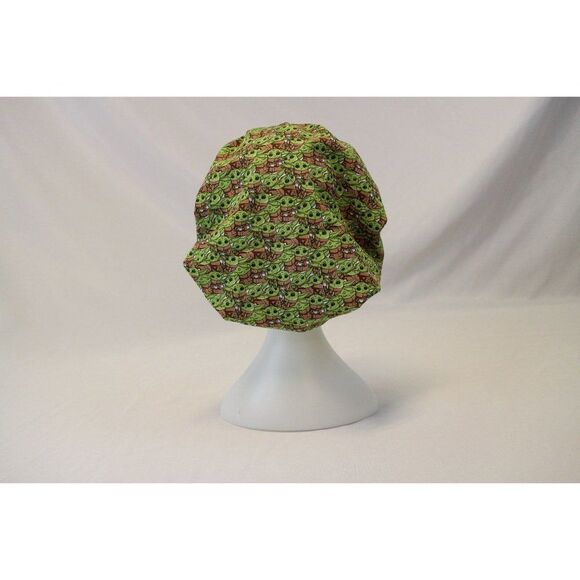 Grogu Mandalorian Bouffant Surgical Dental Scrub Cap Chemo Hat - Picture 1 of 4